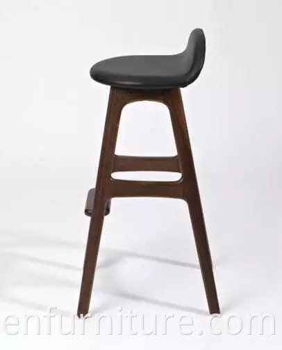 MIN CICIE Modern Reproduction Erik Counter Stool Bar Stook po litym drewnie